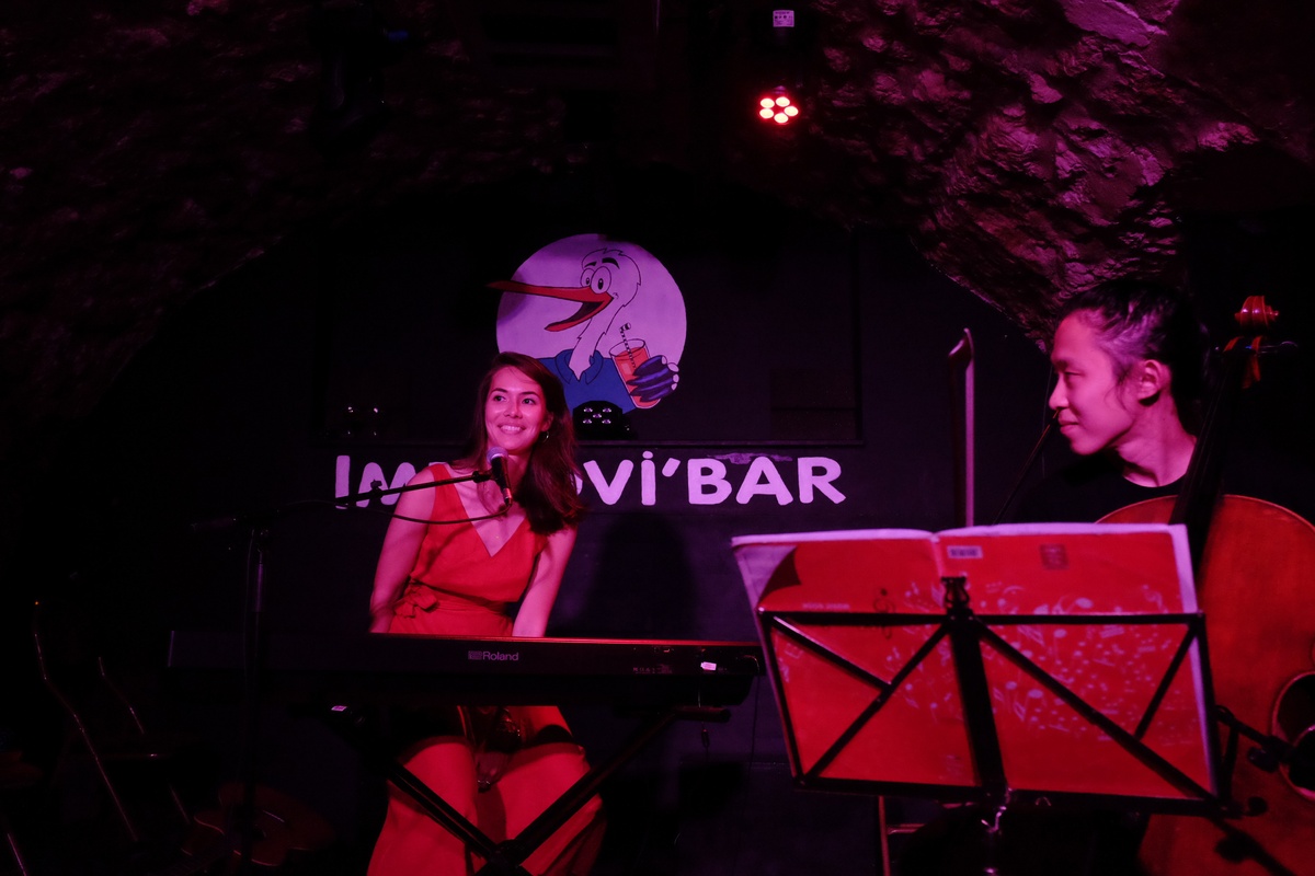 Aretha Iskandar - Improvibar, Paris, July 2020