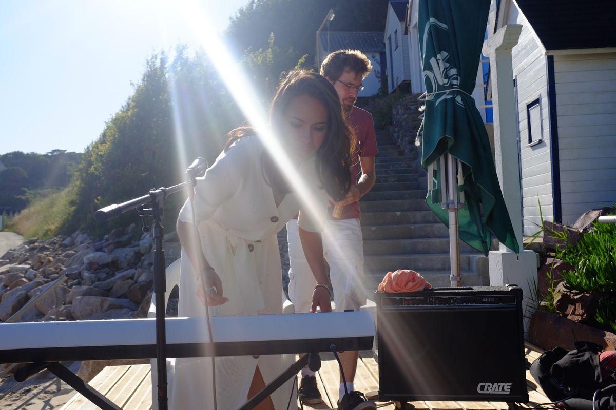 Aretha Iskandar - Le Potiniere, Normandie, 4 July 2019