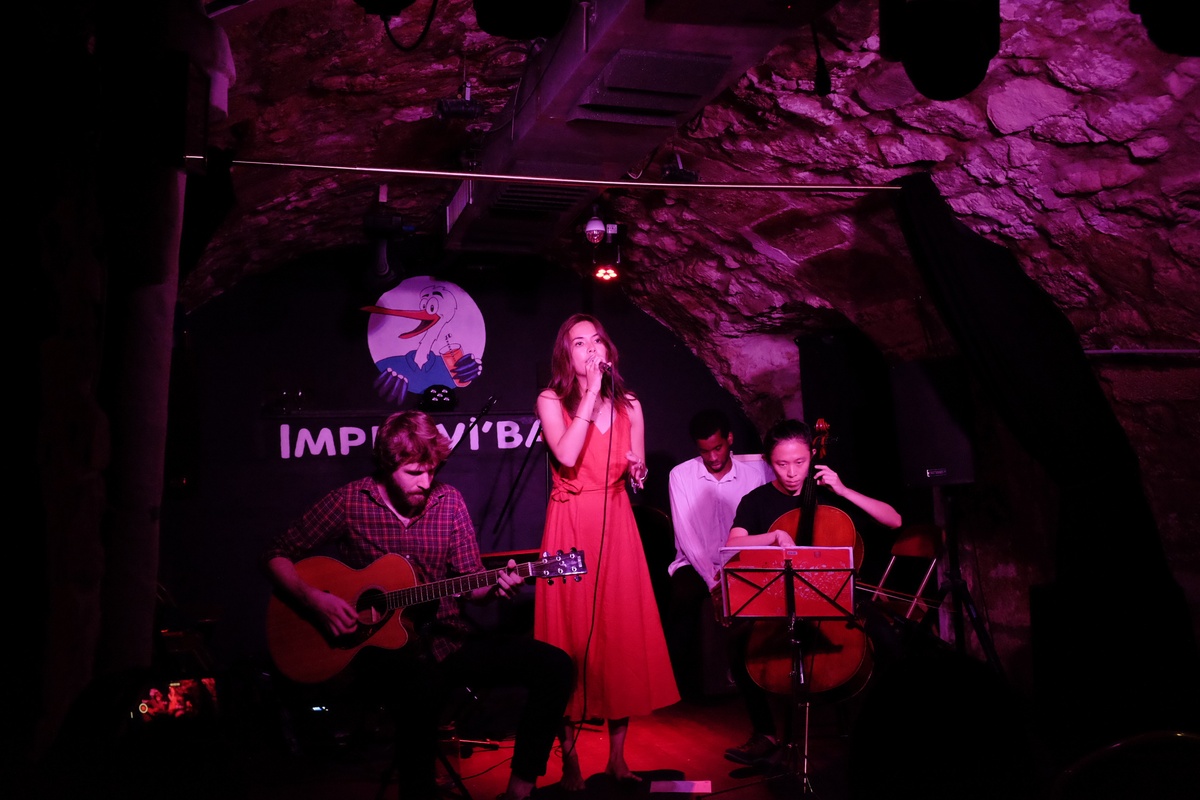 Aretha Iskandar - Improvibar, Paris, July 2020